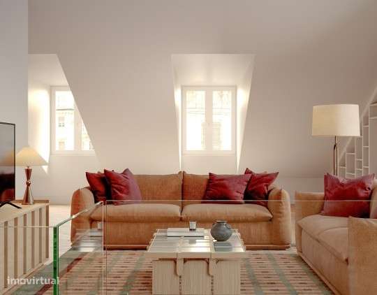 T3 Penthouse, uma joia íntima no coração da Baixa. - Grande imagem: 3/23