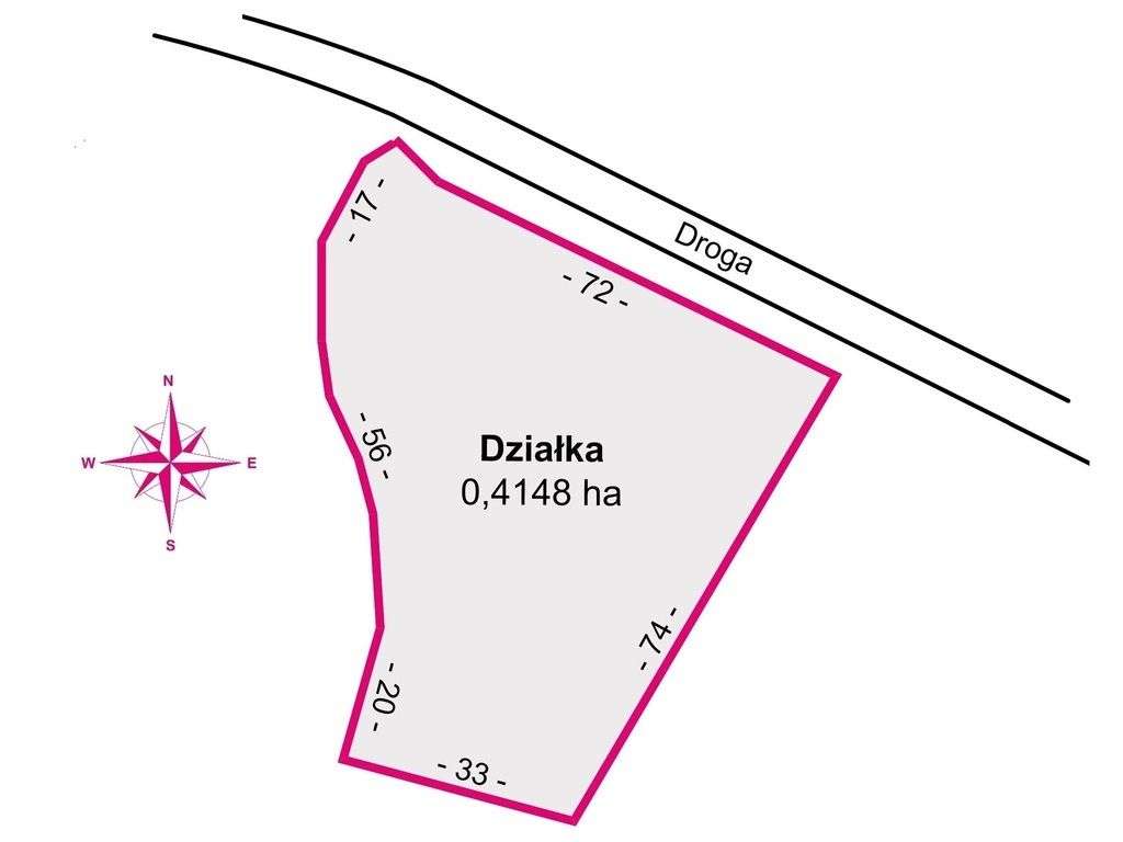 Działka budowlana z widokiem | 41 ar w Cieszynie-3