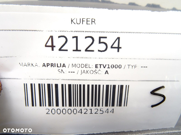 KUFER APRILIA ETV1000 - 9