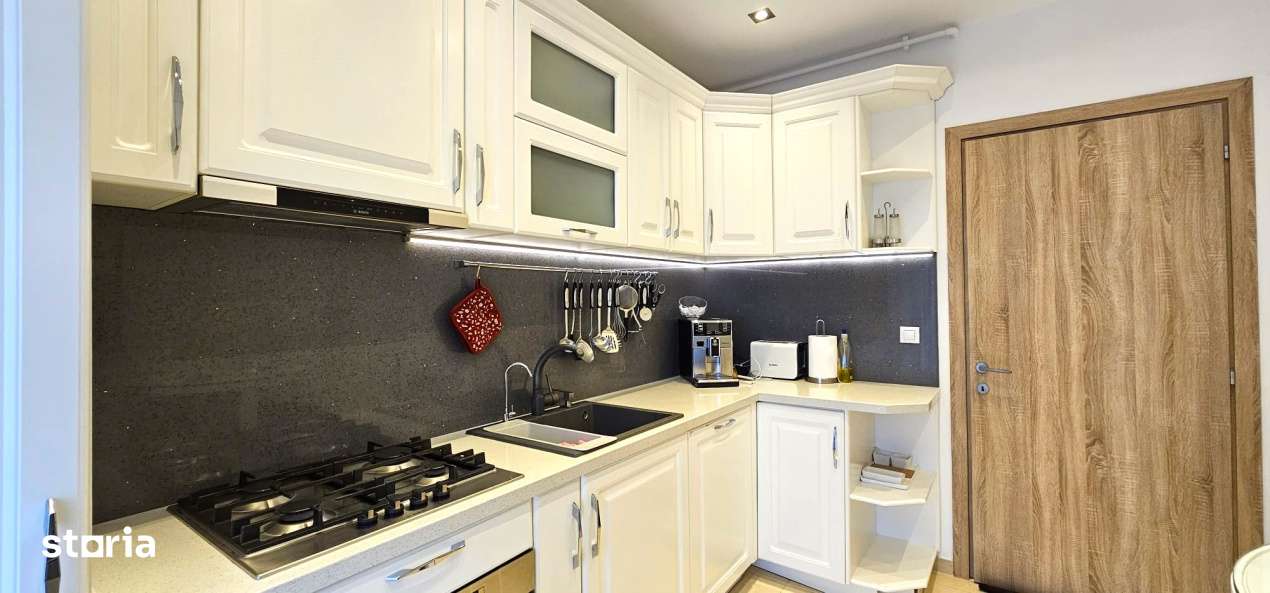 Apt. LUX 4 camere, mobilat, utilat, 2 locuri de parcare, Greenfield-6