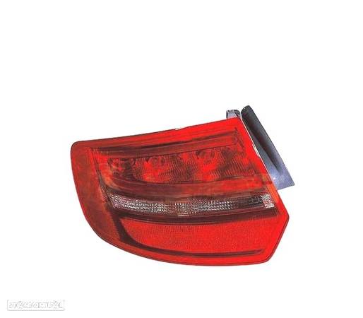 FAROLINS PARA AUDI A3 SPORTBACK 5P 09-12 BRANCO LED VERMELHO - 2