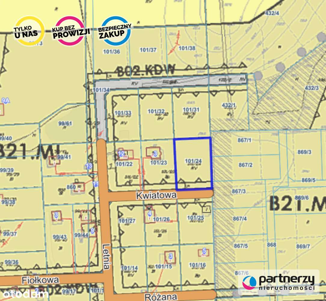 Działka 1123 m2 Grabowo Kościerskie - Pełny obrazek: 4/18
