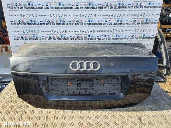 Capota spate portbagaj Audi a6 4f c6 neagra intacta factura - 1