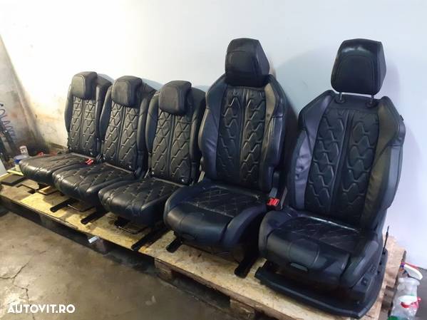 Interior Complet Scaune Piele Peugeot 5008 GT Volan Stanga Full Dotat - 2