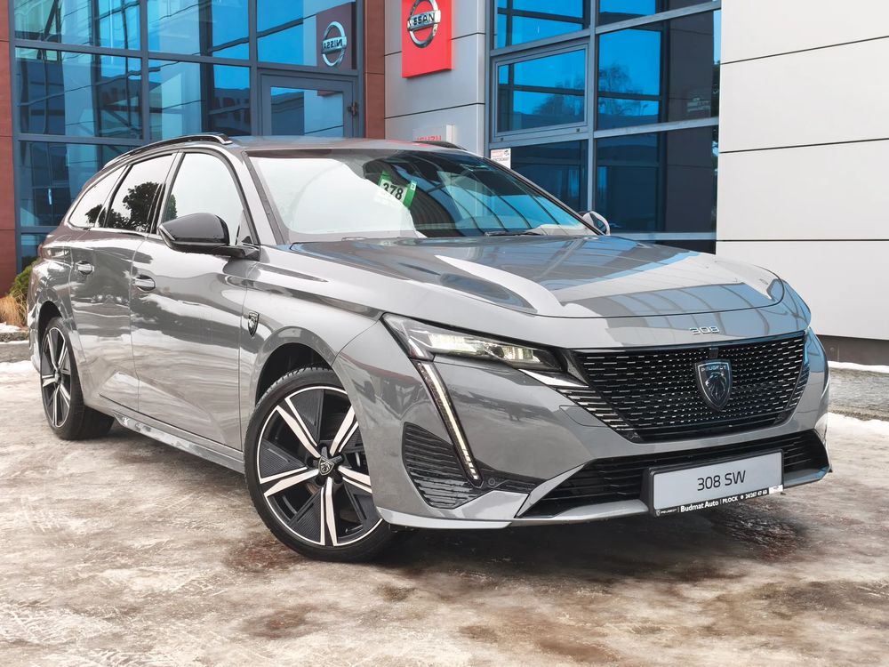 308SW GT 130KM EAT8 - P. Bezpieczeństwo, Alcantara - od ręki