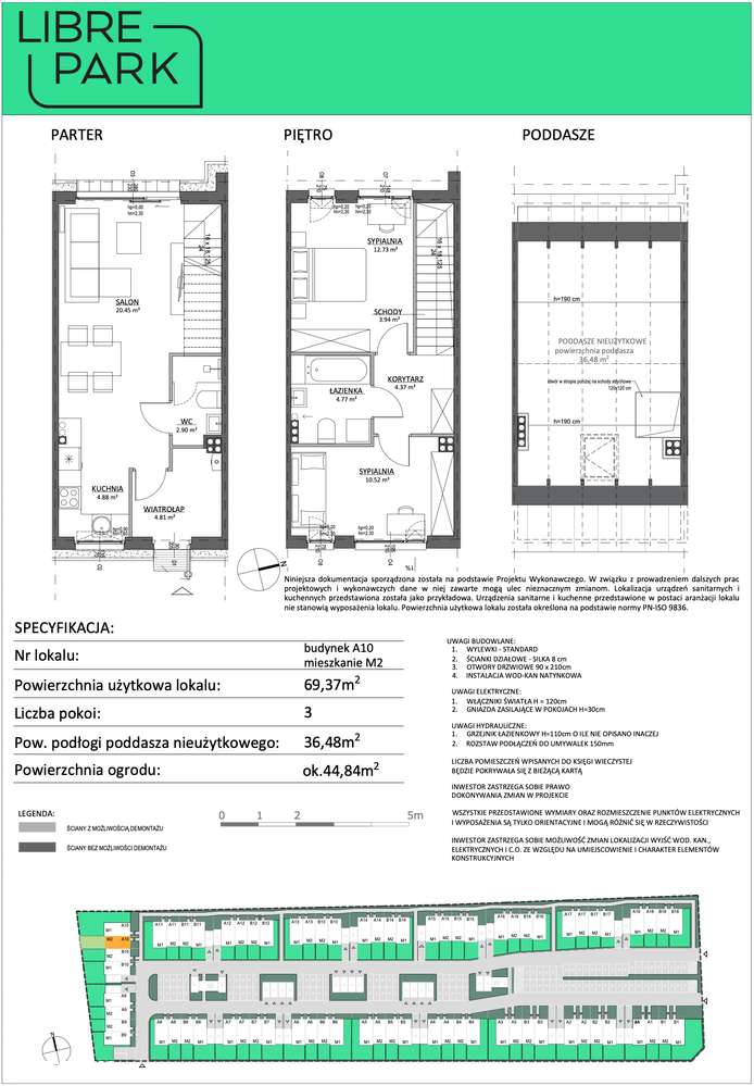 Nowe szeregowiec w kameralnym osiedlu Libre Park w Dębogórzu - Pełny obrazek: 2/15