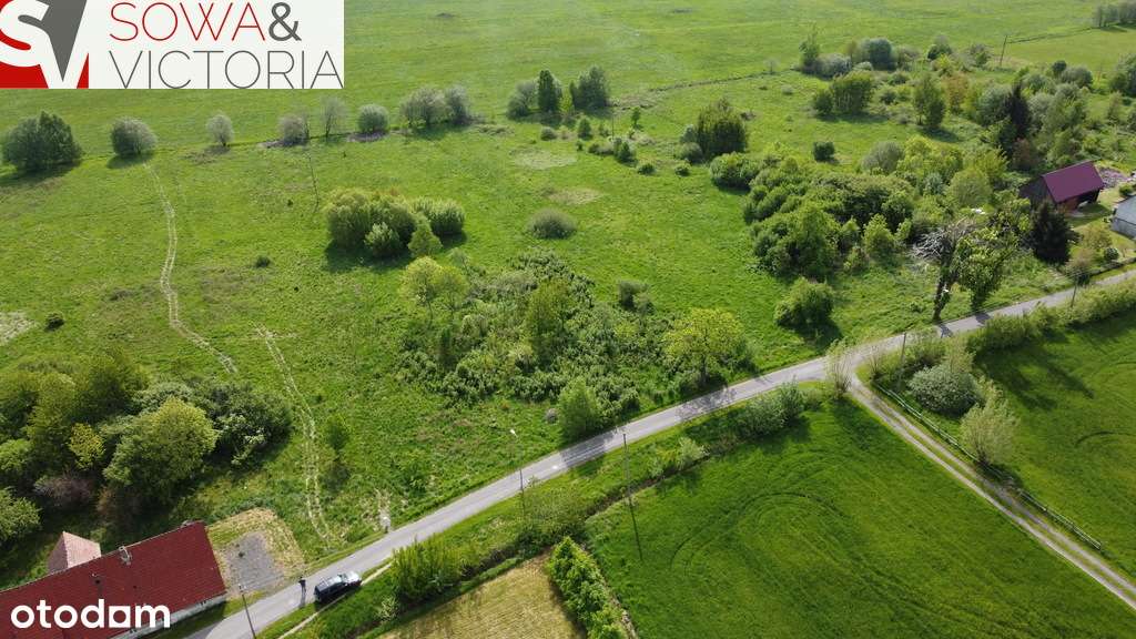 Działka rolno - budowlana z WZ z pięknym widokiem - Pełny obrazek: 5/12