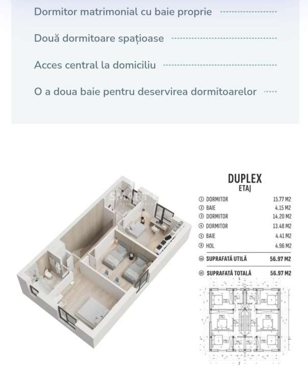 De vanzare vila tip duplex Sector 3 Parcul Teilor - Imagine principală: 4/15