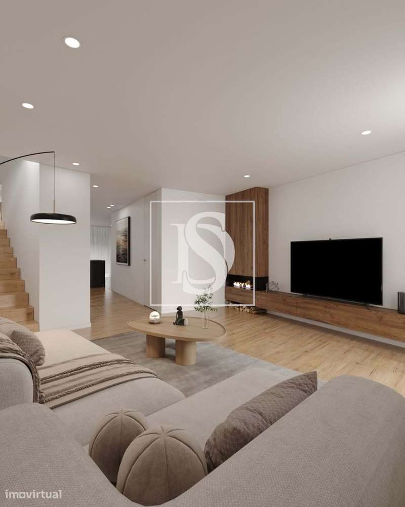 Moradia Contemporânea de Luxo com Piscina Aquecida em Lamaçães – Braga - Grande imagem: 5/15