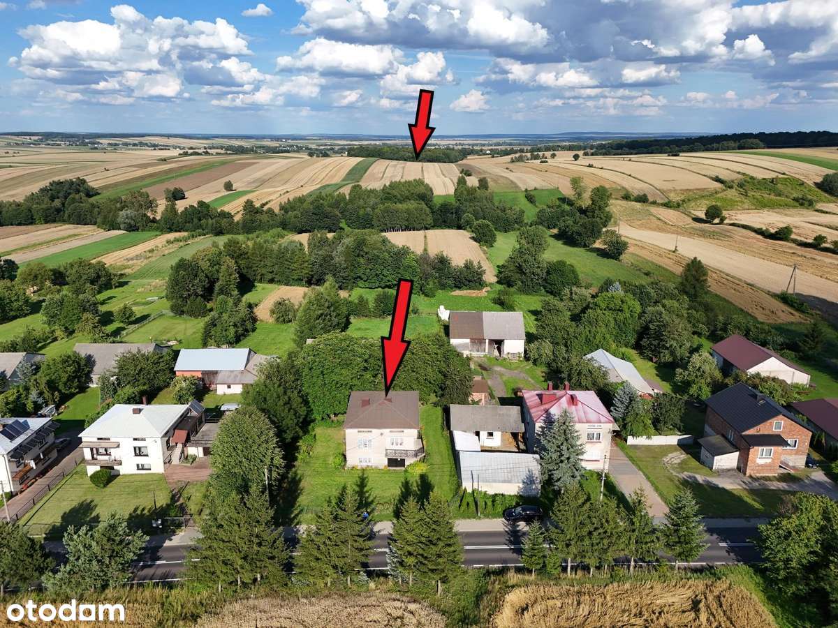 Siedlisko 3,202 ha, dom 200 m2, stodoła  200 m2, możliwość podziału !-0