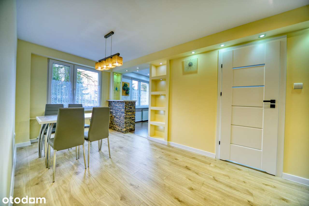 Odnowione mieszkanie, 4 pokoje, 76m2, parter, niski blok, balkon, Kęty - Pełny obrazek: 3/17