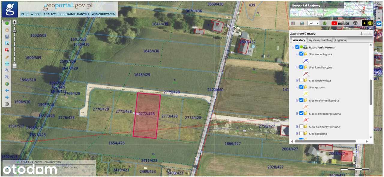 Działka budowlana w spokojnej i zielonej okolicy - Pełny obrazek: 4/4