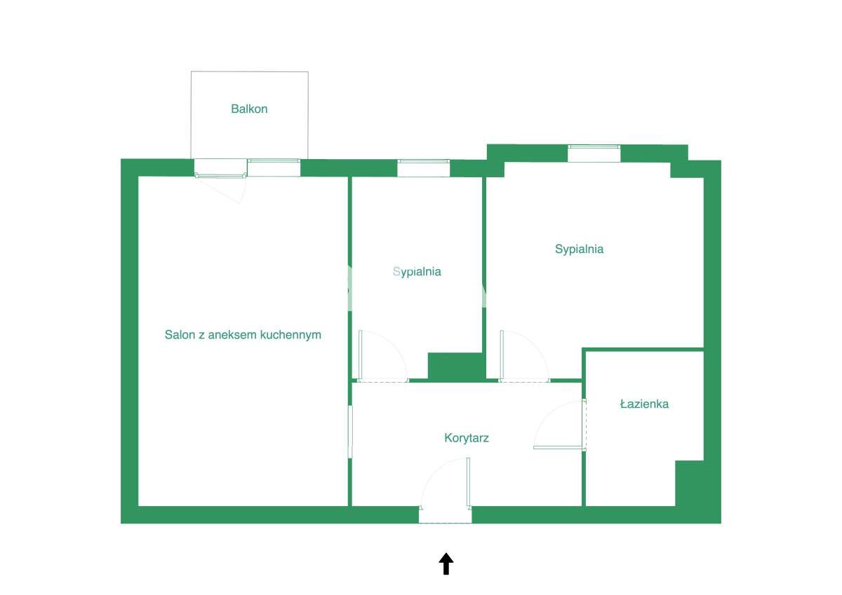 3 Pokoje | Cicha okolica | Dobrze skomunikowane-15