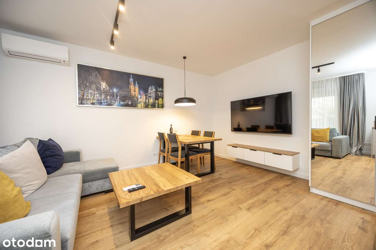 Nowoczesne 2-pokojowe mieszkanie z ogródkiem 37 m2 ulWrocławska Kraków-5