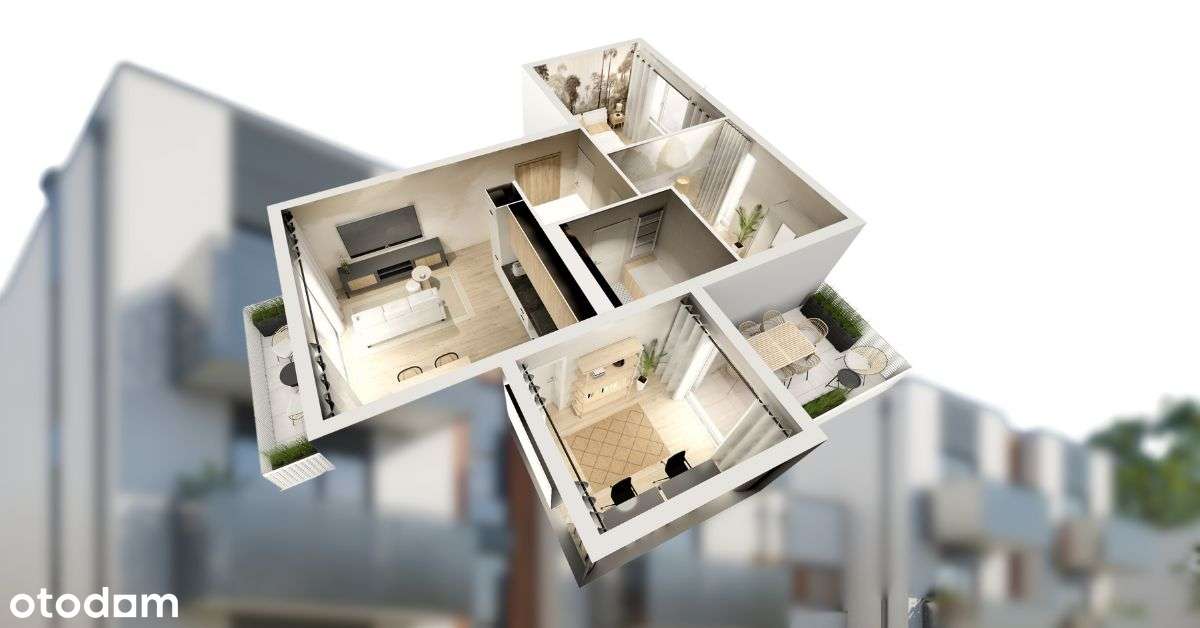 4 pok. z balkonem i tarasem | rynek pierwotny | os. Złotniki Park-7