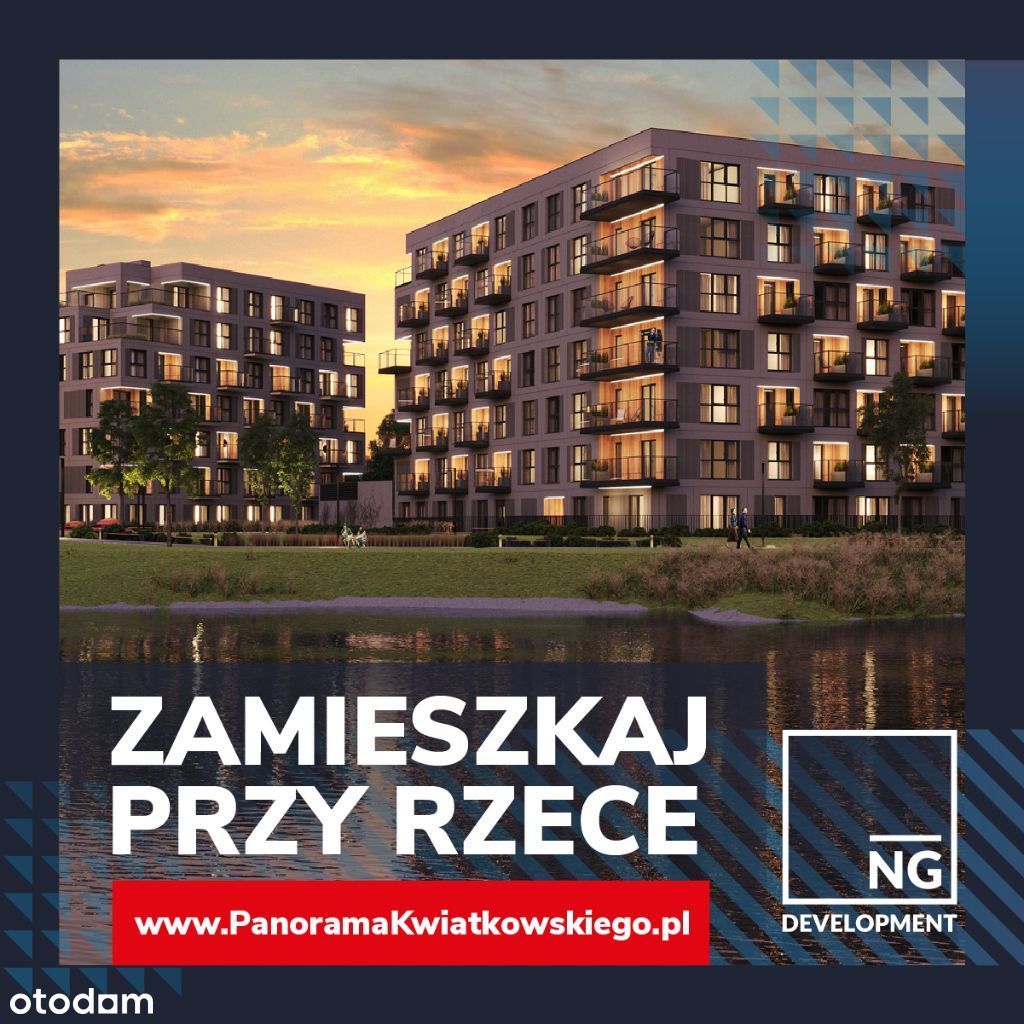 NOWY BUDYNEK | 3 pokoje| PK River| NG Development