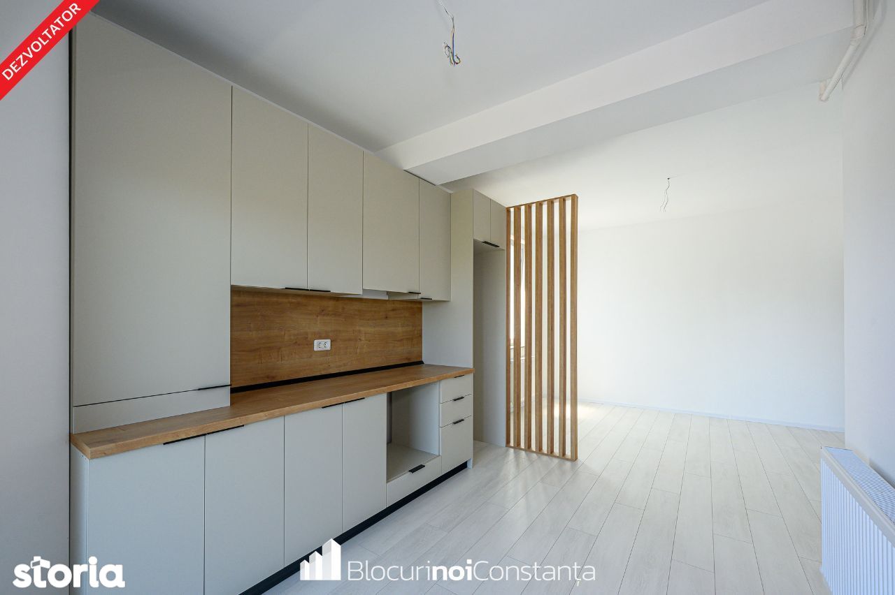 #Dezvoltator: apartament mobilat, 60m² - bloc finalizat, Mamaia Nord