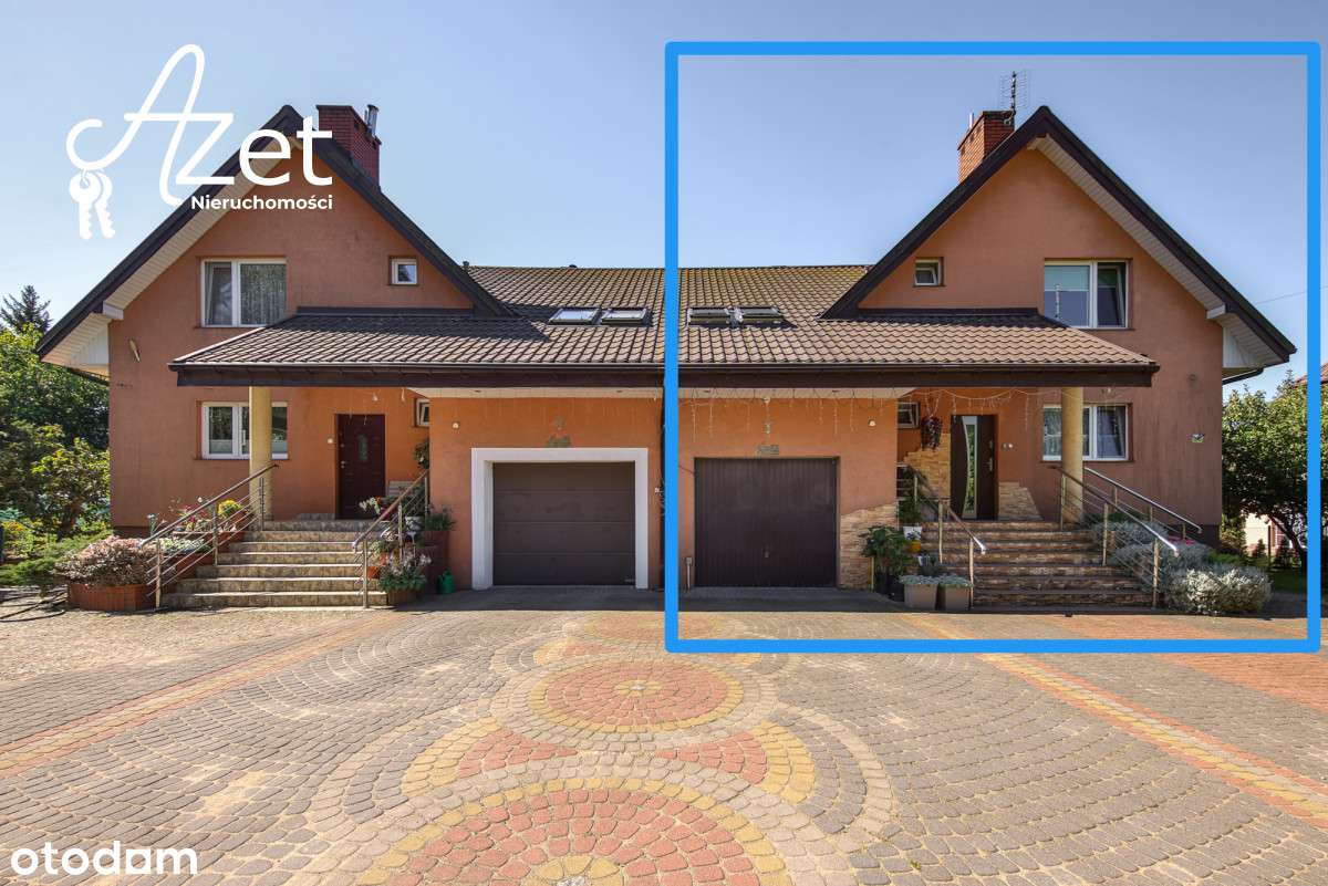 Marzenie rodziny, bliźniak z przepięknym ogrodem.-7