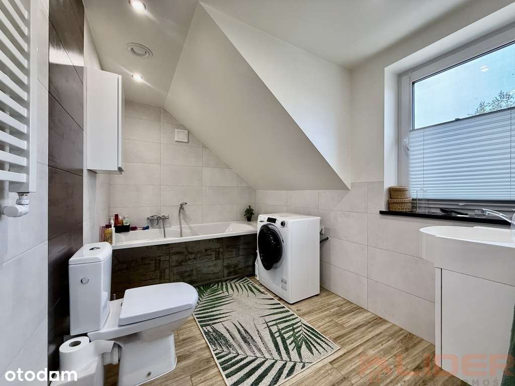 Bliźniak z garażem, ogrzewanie podłogowe 5 pokoi-10