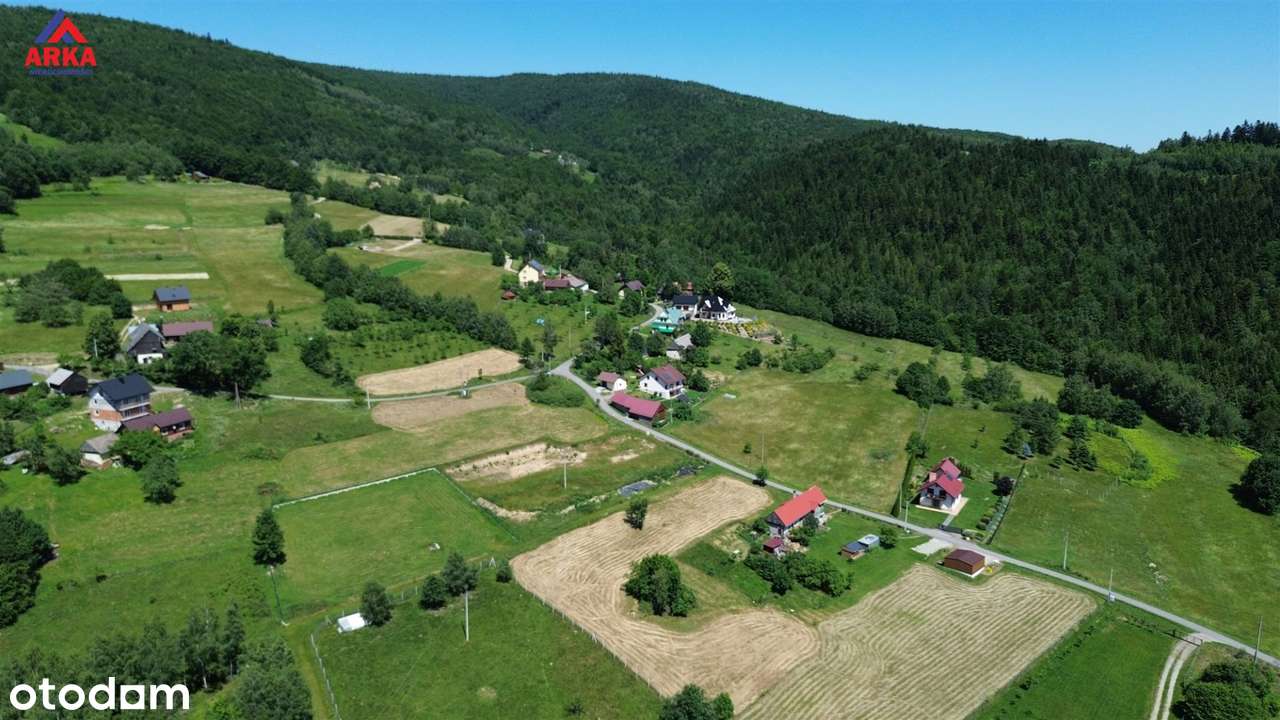 Działka budowlana z panoramą Gorców-8