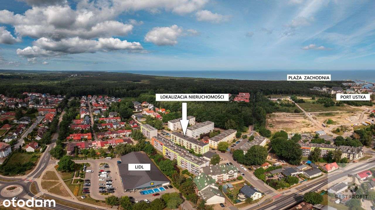 Mieszkanie 4pok, parter, Ustka ul. Przylesie-19