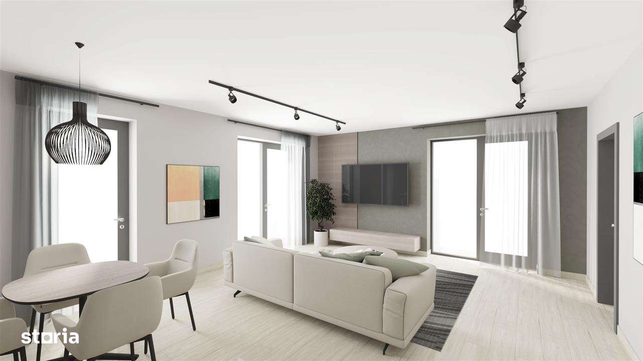 Apartament Nou cu 3 Camere - 94 mp utili | Parter | Strada Basmelor-17