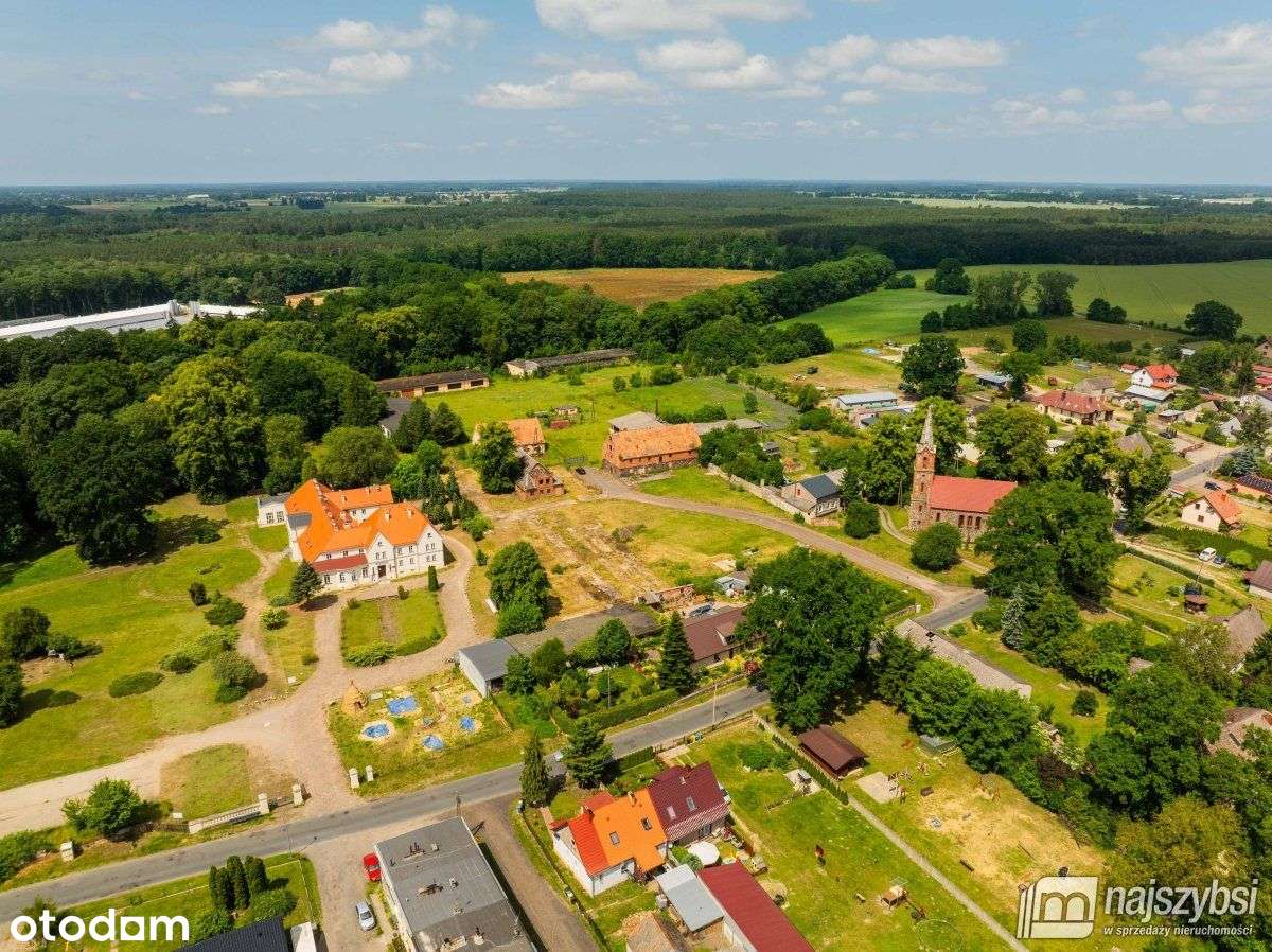 Kulice - teren obok pałacu, z zabudowaniami - Pełny obrazek: 4/19