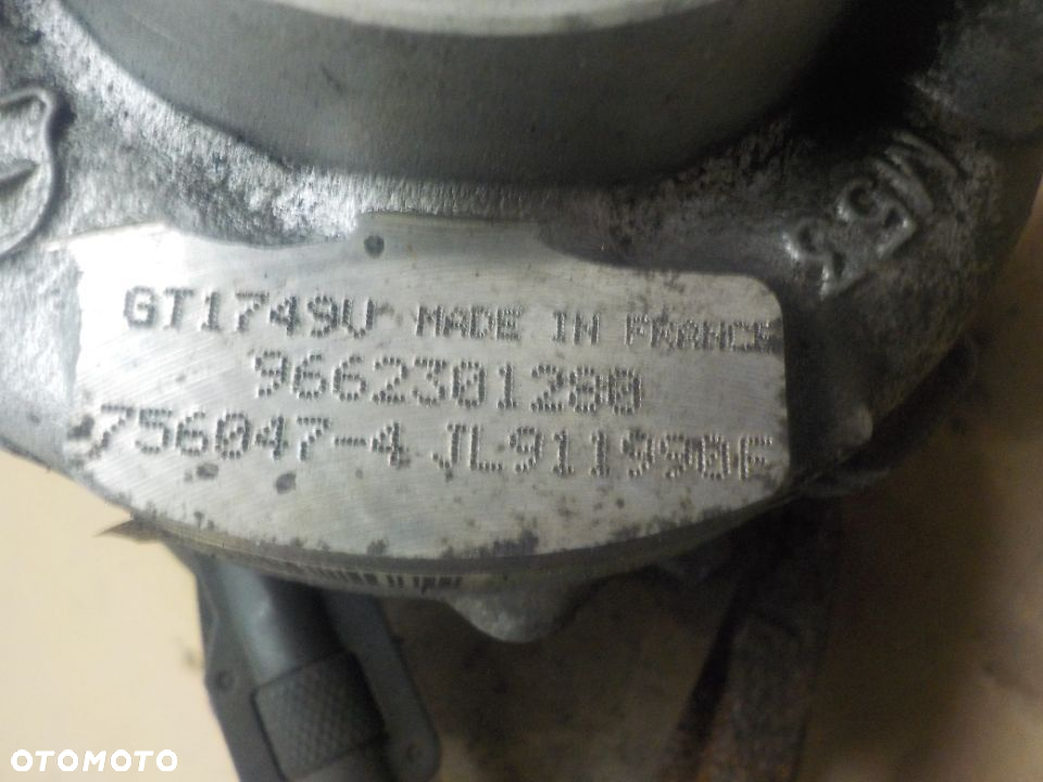 PEUGEOT 407 2.0 HDI TURBINA TURBOSPRĘŻARKA 9662301280 - 4