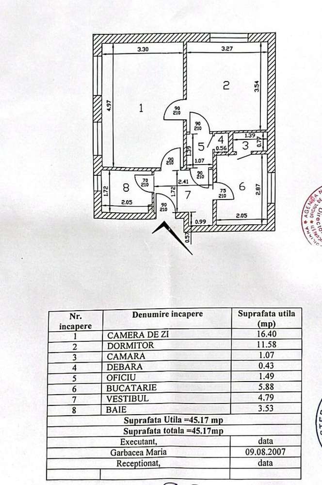 APARTAMENT 2 CAMERE | DECOMANDAT | PARCUL CIRCULUI-7