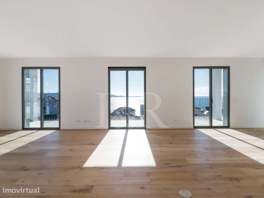 Penthouse T4+1 com terraço, piscina e vista rio no Dafundo, Oeiras-9