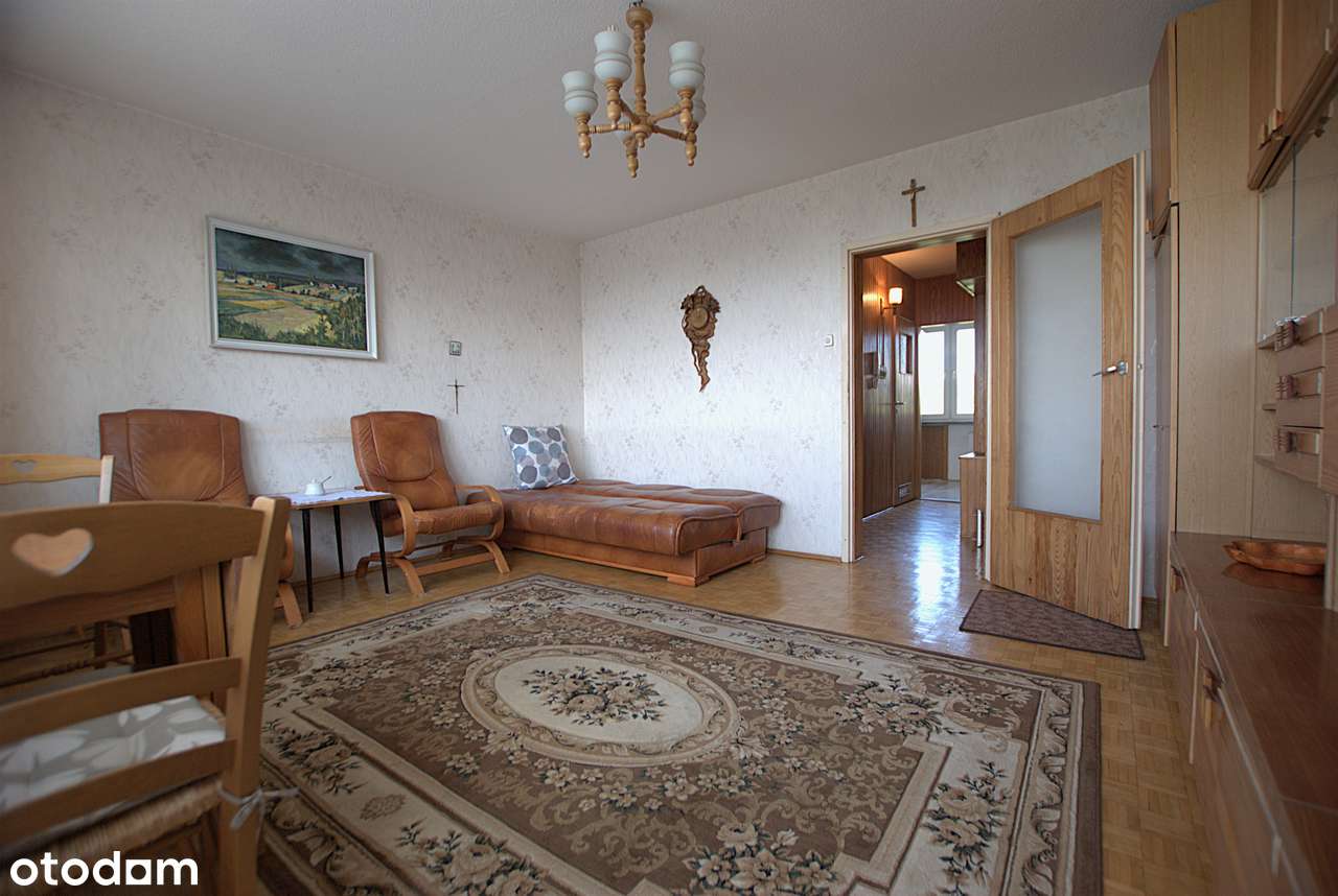 Przestronne 3 pok. z ładnym widokiem bez piecyka Os. Słoneczne Wzgórze-0