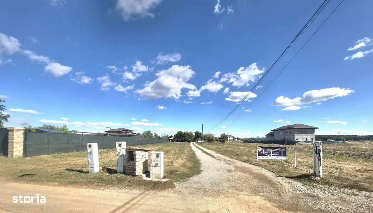 Terenuri de vanzare Snagov, Ghermanesti pentru casa cu utilitati - Imagine principală: 5/6