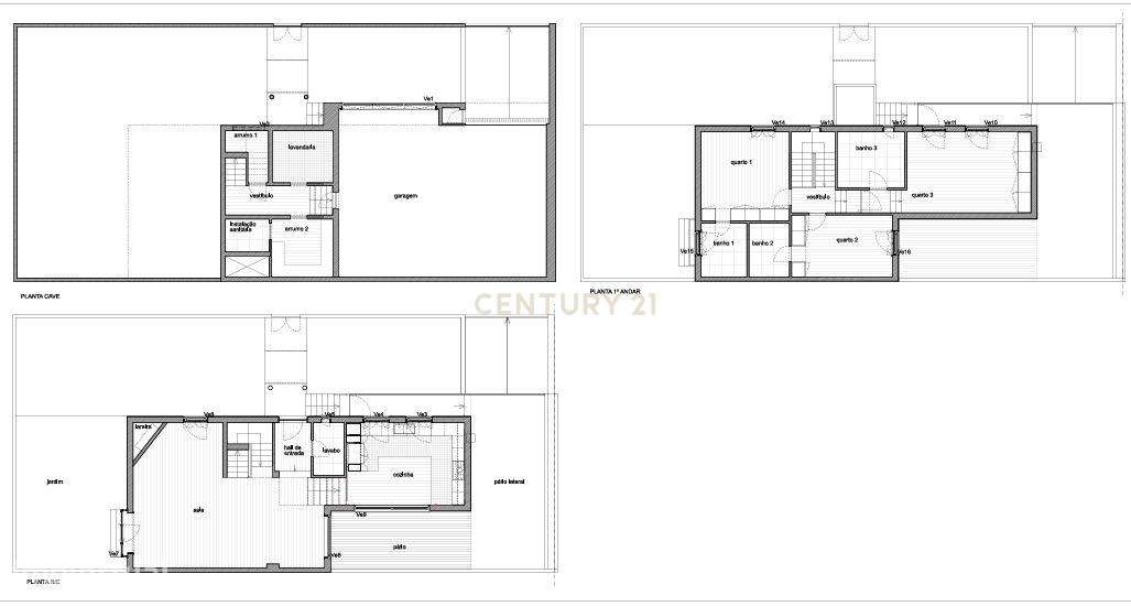 Moradia T3+1 no Bairro Marechal Gomes da Costa | 3 Frentes | Design e-28