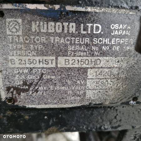 Kubota B21HD - 12