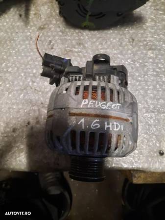 alternator peugeot citroen 1.6 hdi 9hz 9hx peugeot 207 307 308 407 citroen c4 c5 1.6hdi - 1