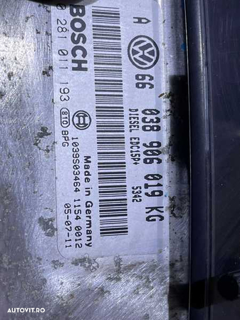 Kit Pornire ECU Calculator Motor Cip Cheie Imobilizator Seat Leon 1M 1.9 TDI ARL 150CP 1999 - 2006 Cod 038906019KG 0281011193 - 2