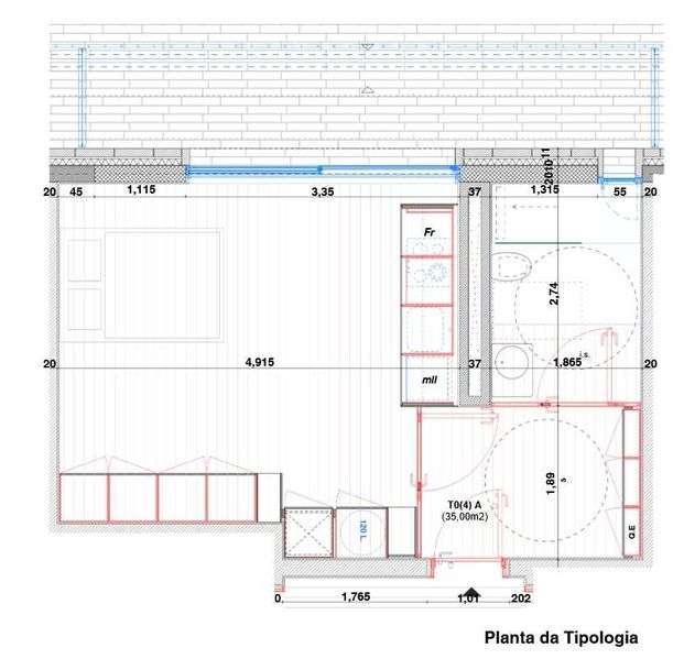 Apartamento T0 à venda em Lameira Residences - Grande imagem: 4/6