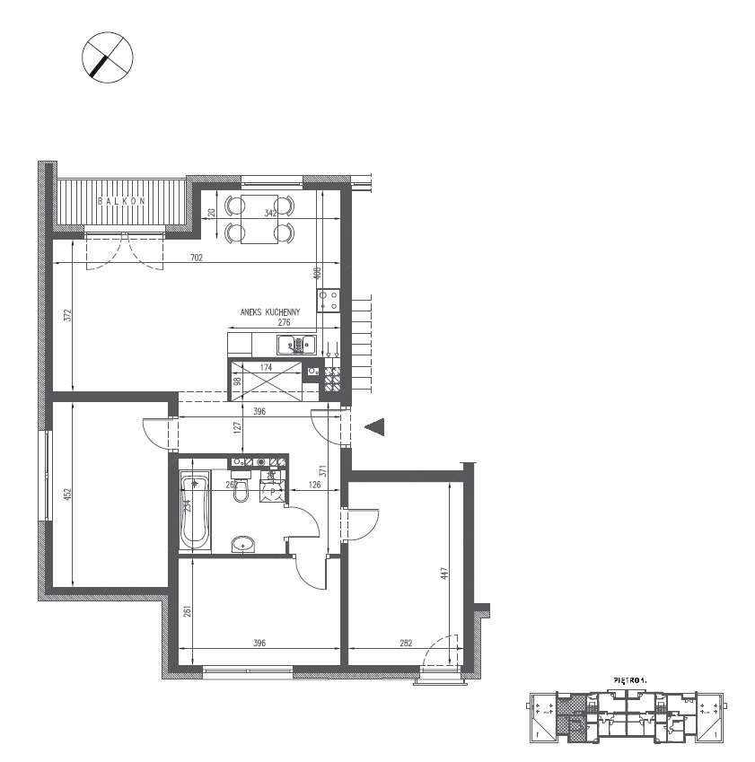 4 pokojowe | wykończone |balkon | komórka lokatorska | Złotniki Park-16