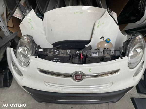 Bara fata,capota,aripa,far,radiator,ventilator si alte plastice FIAT 500L an 2013 - 2