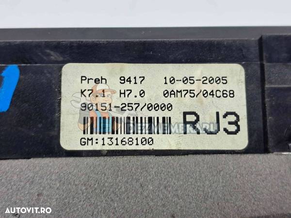 Panou comanda clima Opel Zafira B (A05) [Fabr 2006-2011] 13168100 - 3