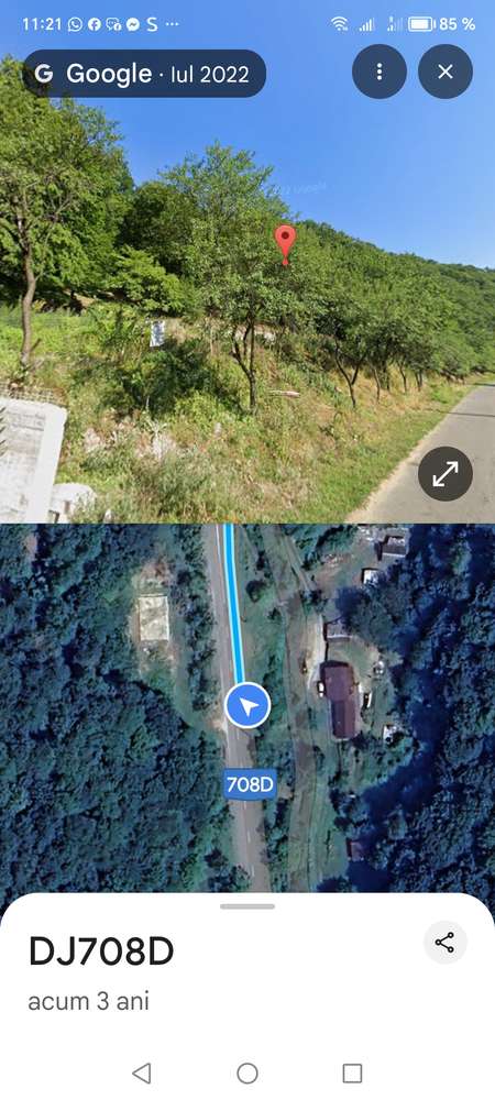 Vând teren intravilan 700mp cu fundatie de 85mp și proiect autorizat - Imagine principală: 3/3