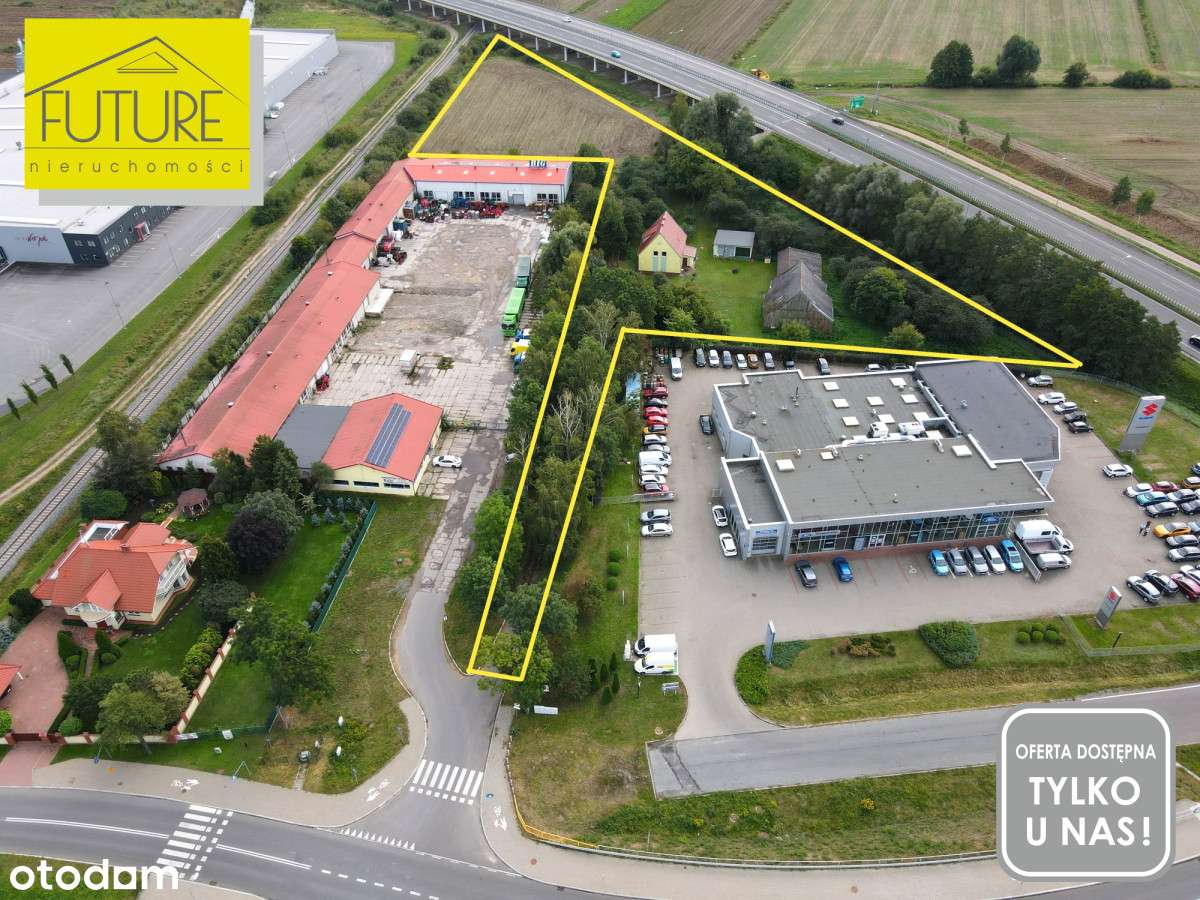 Działka inwestycyjna ul. Żuławska przy drodze S7 - Pełny obrazek: 2/20