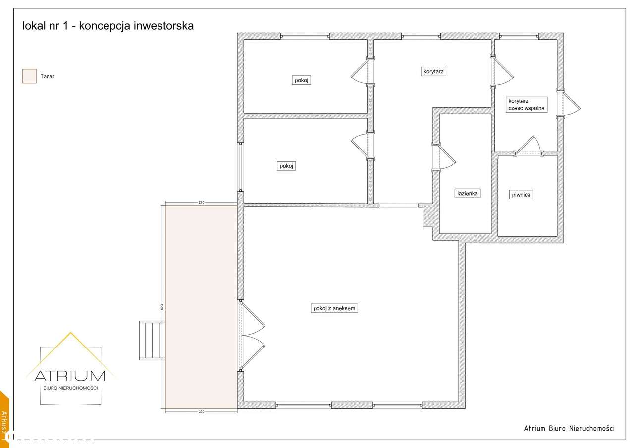 Mieszkanie z dużym ogrodem i ogromnym potencjałem – Nowy Kościół-12