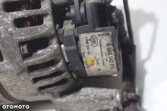 ALTERNATOR 120A VOLKSWAGEN POLO IV 1.4TDI 0986042810 - 2