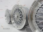 Jante Look BBS RS 17 x 7.5 et20 4x100 + 4x114.3 Silver - 7