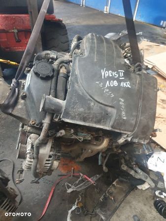 Silnik Toyota YARIS II 2 1.0 benzyna 1KR !! Wysyłka !! - 1