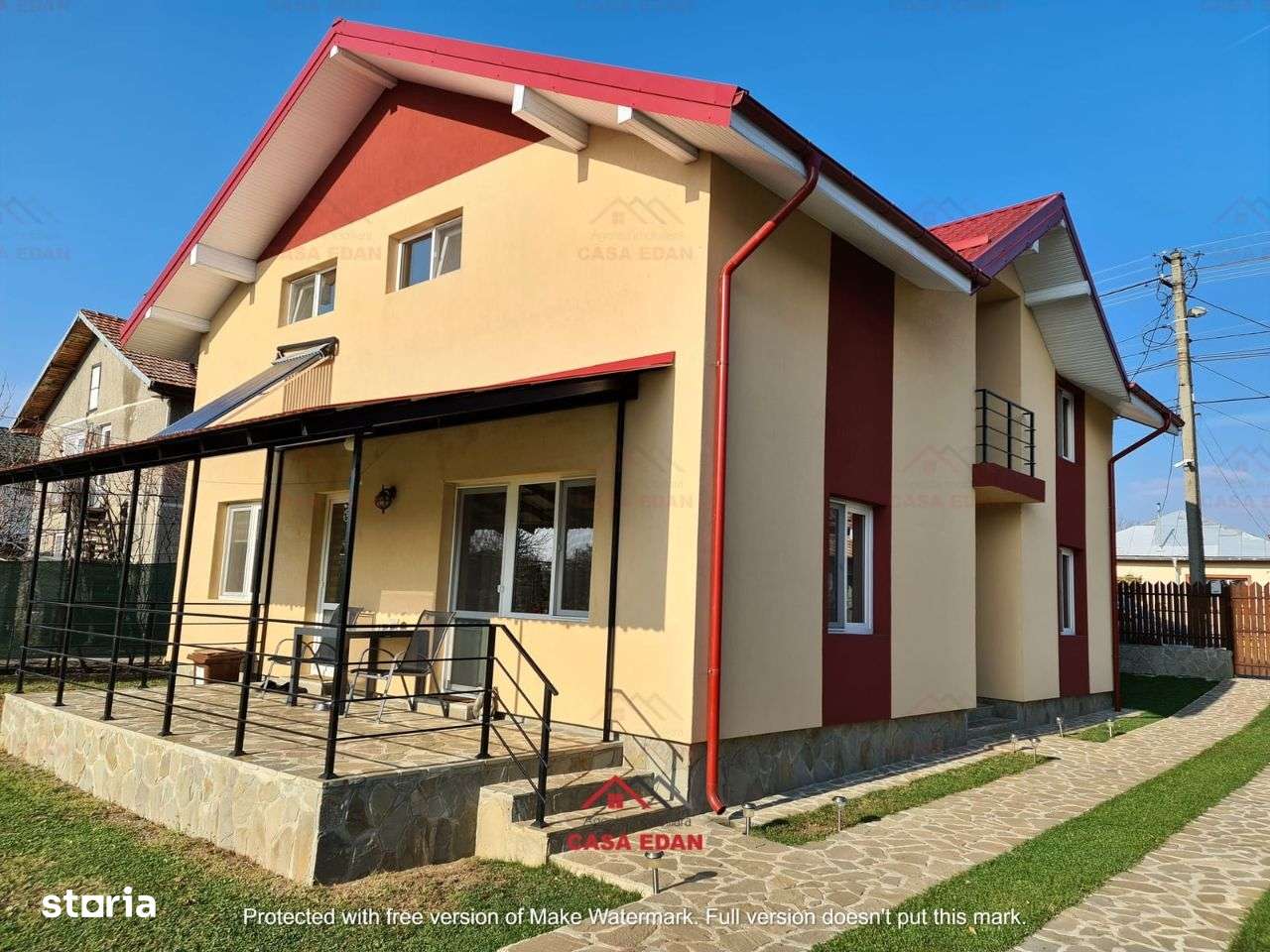 Casa P+E in Campina 5 cam 3 bai an 2018 teren 820 mp 260000e - Imagine principală: 2/20