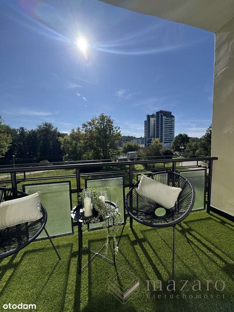 Wyjątkowe mieszkanie/dwa balkony/widok na rzekę - Pełny obrazek: 4/17