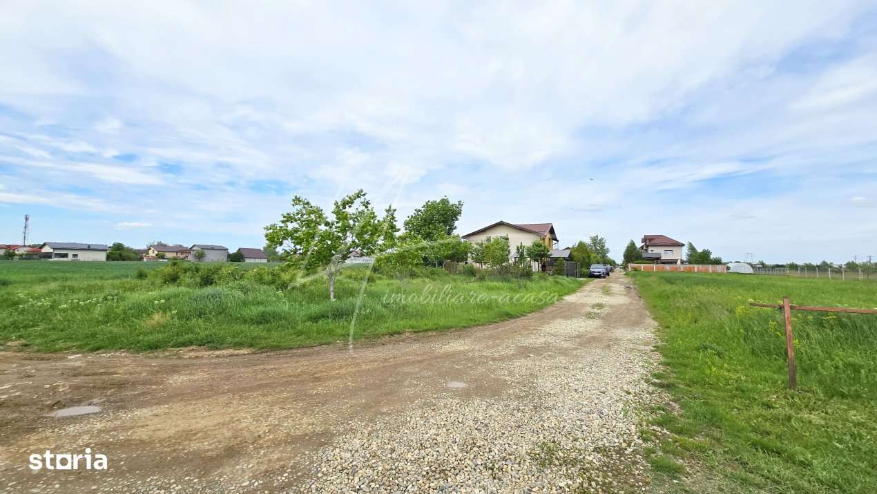 Teren intravilan in zona rezidentiala, la 1 km de A0 si A1-9