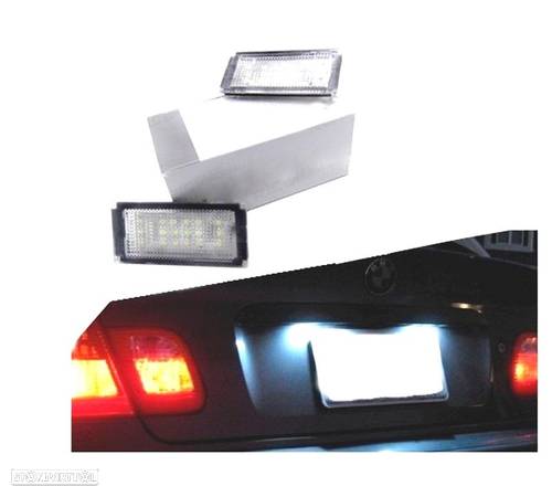 LUZ DE MATRICULA LED PARA BMW E46 4 PUERTAS 1998-2005 - 1